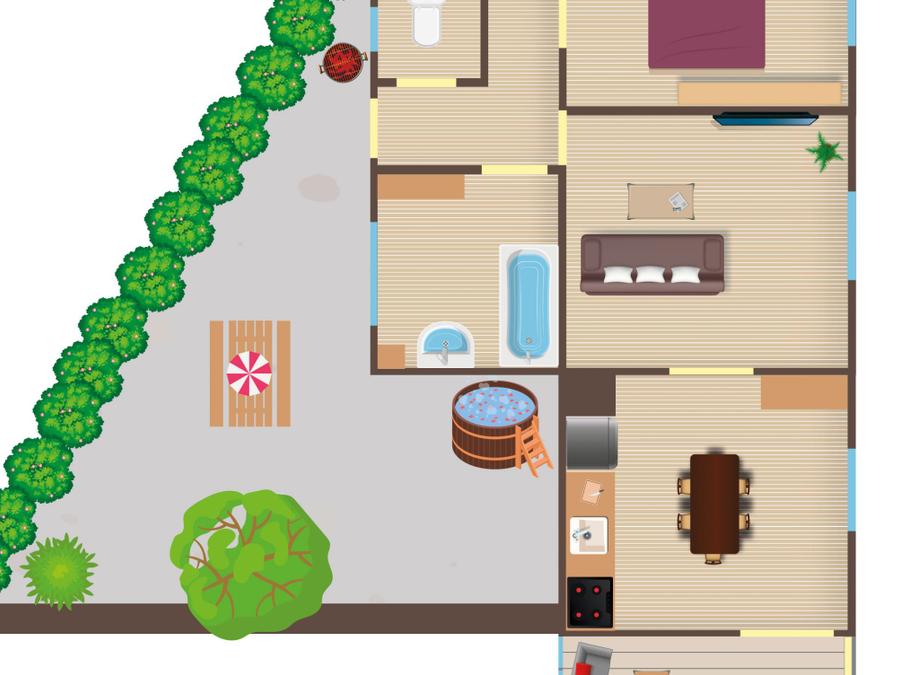 Gîte 10 personnes - GITE RATATOUILLE 17