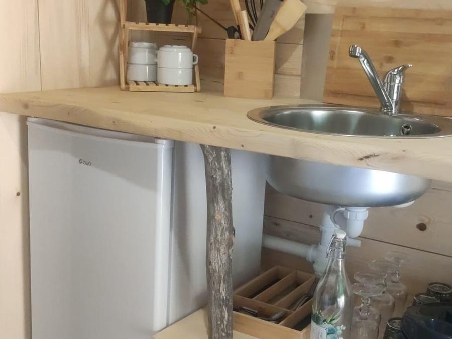 Hébergement 4 personnes - Cabane Vendredi 3
