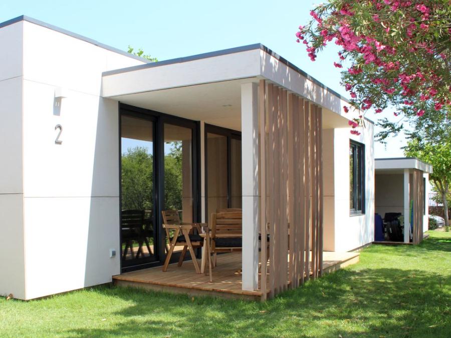 Mobilhome 5 personnes - Bungalow Cubik - 2 chambres 0