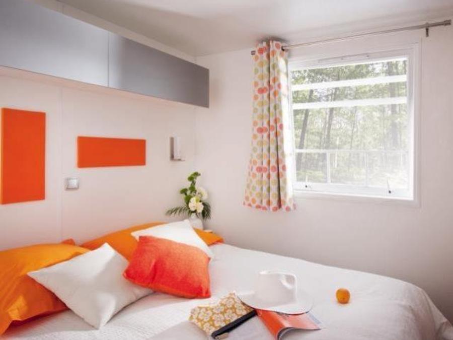 Mobilhome 2 personnes - Mobil-home Standard 18m² (1 chambre) + TV + terrasse semi-couverte 2