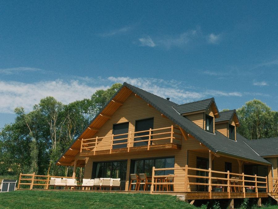 Maison 12 personnes - Canadienne au bord du Lac 0