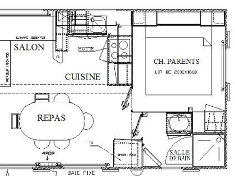 Chalet 4 personnes - FLORES Grand Confort 6