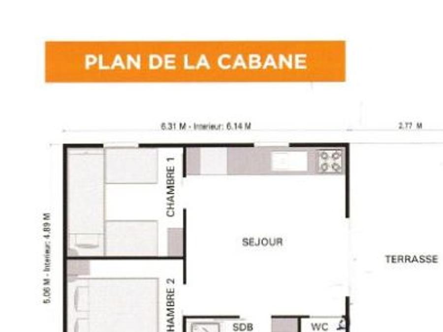 Chalet 5 personnes - CABANE PREMIUM SUR PILOTIS 3