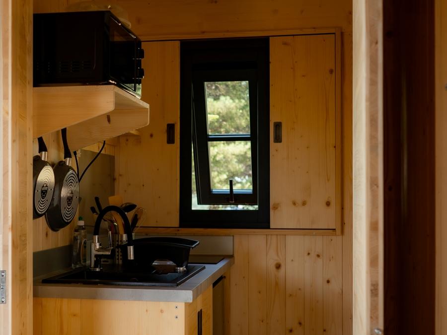 Chalet 2 personnes - CABANE 2 PERSONNES PREMIUM SUR PILOTIS 4