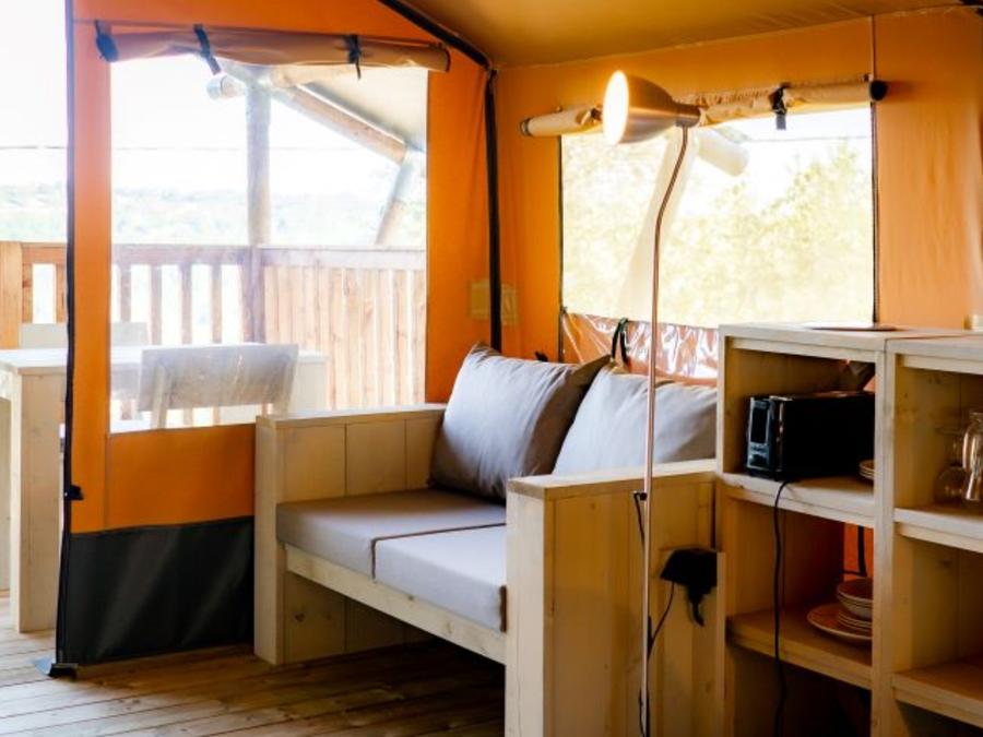 Lodge 2 personnes - NOUVEAUTE 2024 LOGDE TOILE ELEVATION offre liberté 5