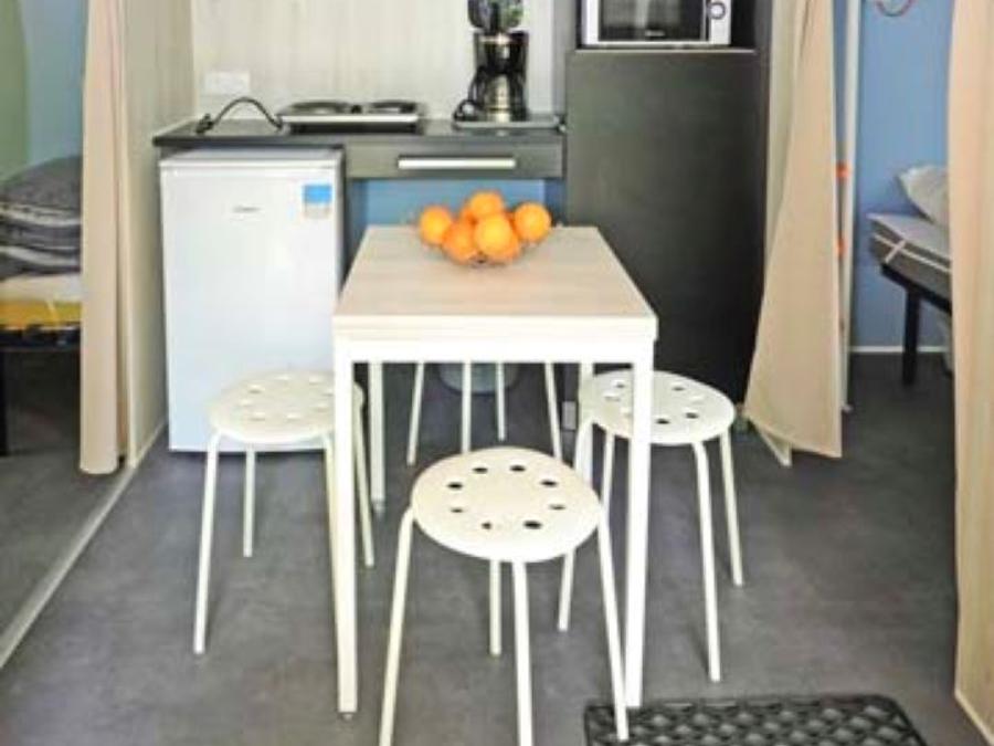 Tente en toile et en bois 4 personnes - Coco Sweet - 2 chambres - (sans sanitaire) 1