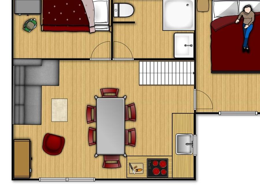 Chalet 6 personnes - CHATEAU 7