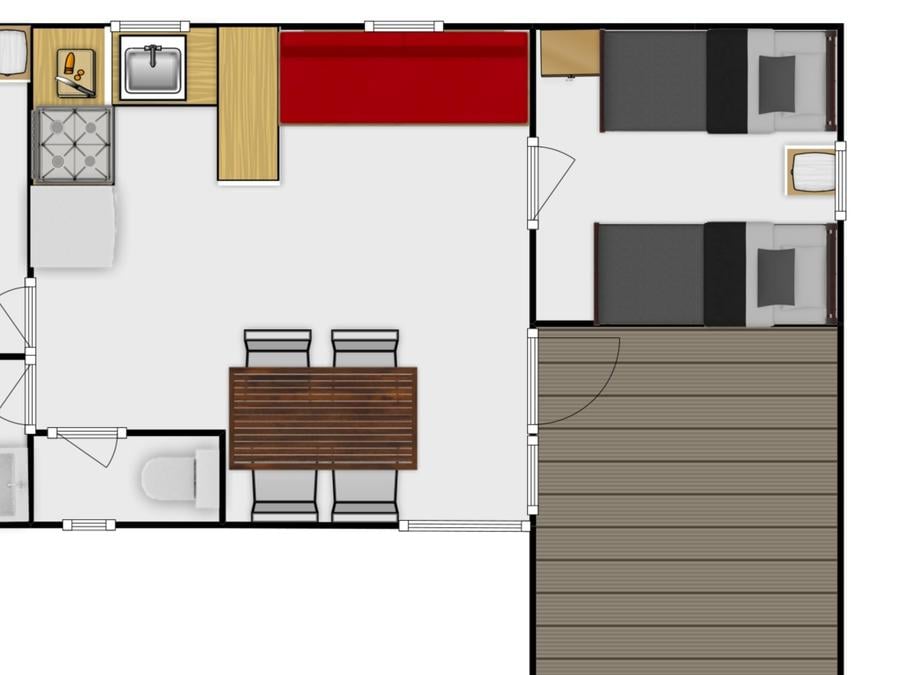 Chalet 4 personnes - MARMOTTE 8
