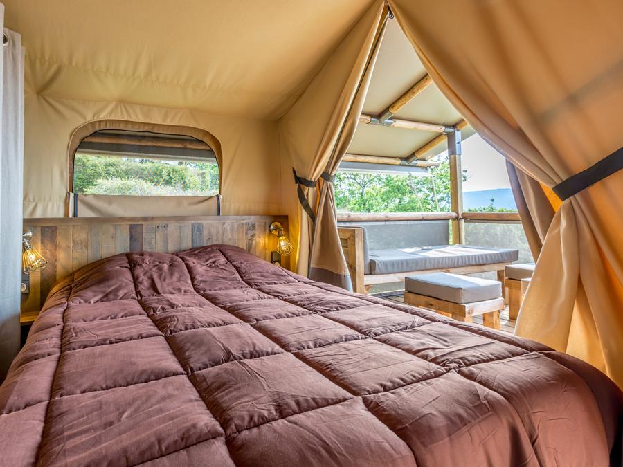 Lodge 5 personnes - Lodge Kenya 34 m², 2 chambres (4 à 5 personnes) wifi (1 appareil) + terrasse 2