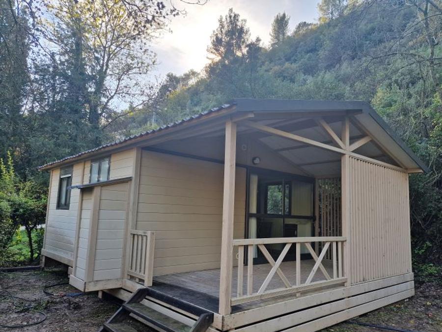 Chalet 5 personnes - Confort Jasmin (2 ch -5 pers max) 25 m² + terrasse 0