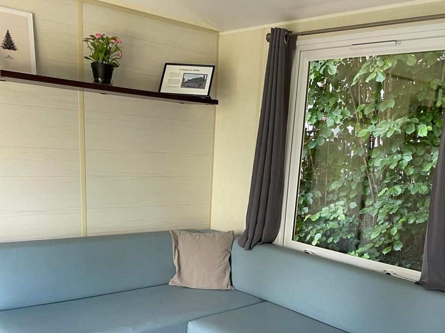 Mobilhome 4 personnes - 2 chambres avec grande pelouse et terrasse ensoleilée! 8