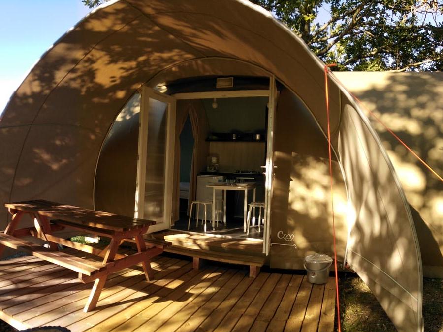 Bungalow toilé 4 personnes - Coco sweet (dimanche à dimanche du 07/07/24 au 01/09/24) 2/4 pers. 0