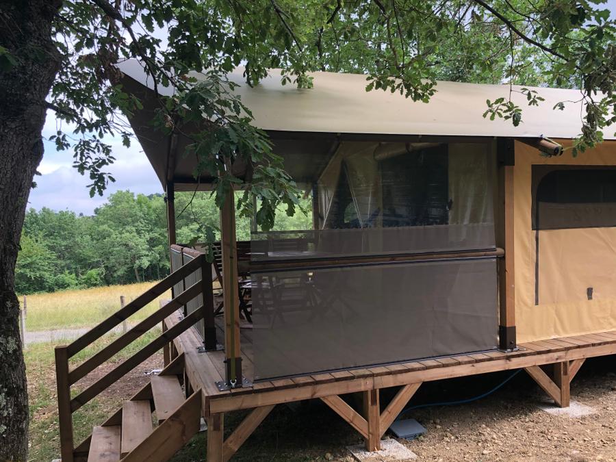 Hébergement 5 personnes - Lodge Glamping 5 personnes (samedi à samedi du 06/07/24 au 31/08/24) 1/5 pers. 5