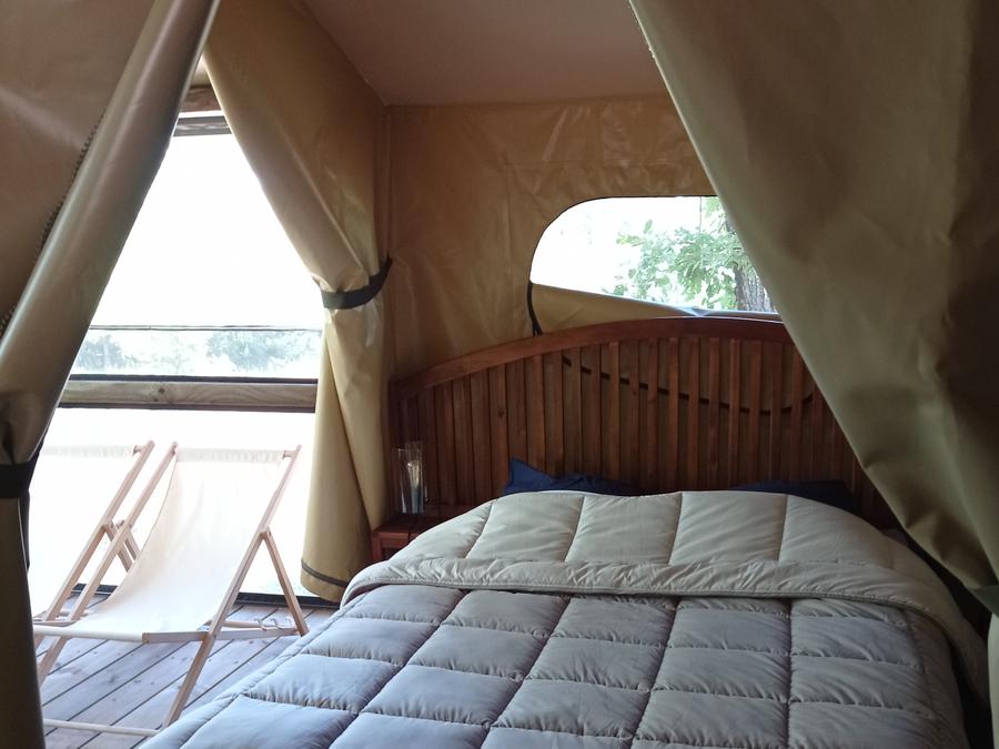 Hébergement 5 personnes - Lodge Glamping 5 personnes (samedi à samedi du 06/07/24 au 31/08/24) 1/5 pers. 8