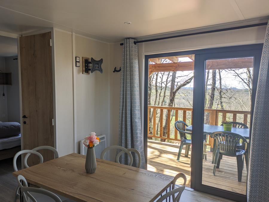 Mobilhome 4 personnes - Mobil home cabane 6