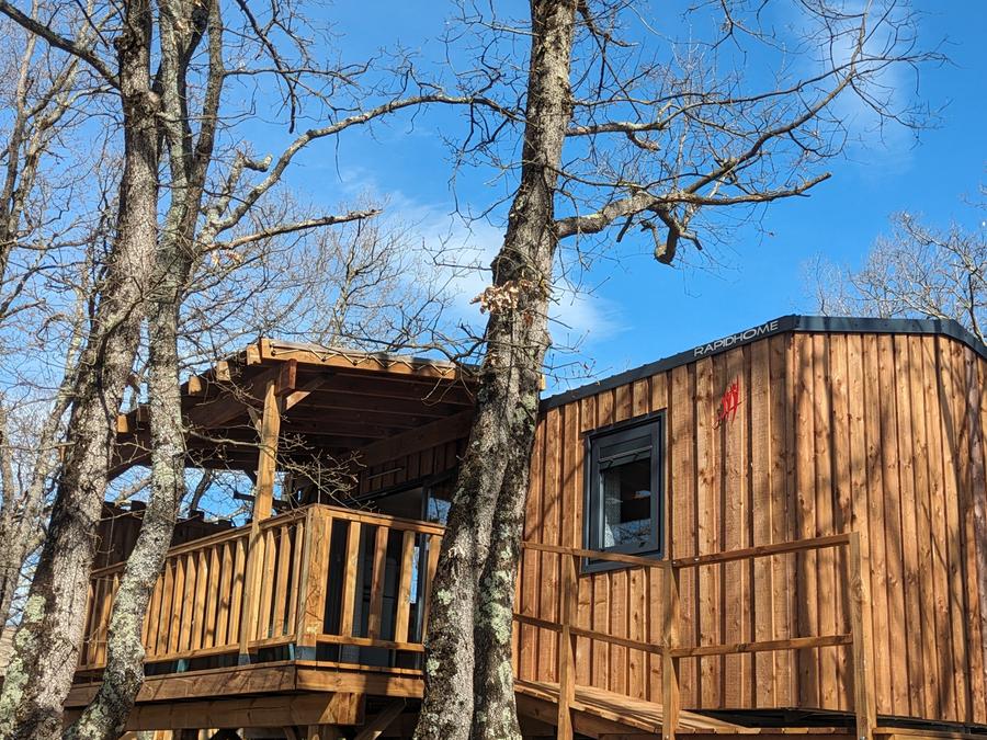 Mobilhome 4 personnes - Mobil home cabane 0