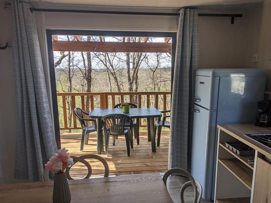 Mobilhome 4 personnes - Mobil home cabane 9