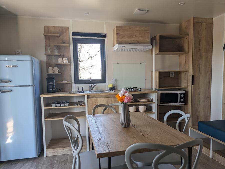 Mobilhome 4 personnes - Mobil home cabane 1