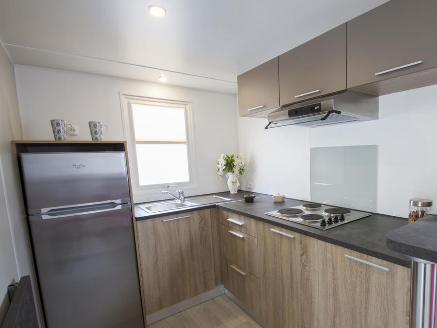Mobilhome 6 personnes - M-Home PREMIUM 2 ch - CLIM - TV - 31m² 2