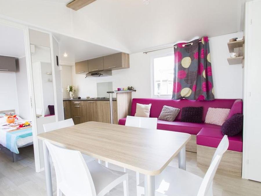 Mobilhome 6 personnes - M-Home PREMIUM 2 ch - CLIM - TV - 31m² 1