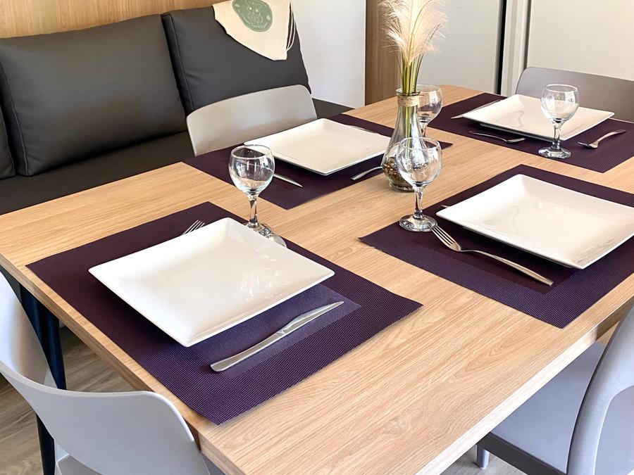 Mobilhome 6 personnes - M-Home PREMIUM PLUS 3 ch - CLIM - TV - 33m² 6
