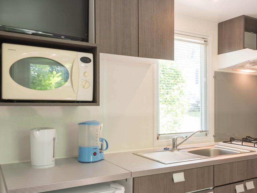 Mobilhome 5 personnes - Cottage Select Plus TV LV Clim Plancha - 2 chambres - 4/5 pers 3