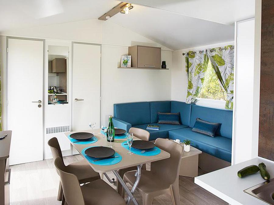 Mobilhome 5 personnes - Cottage Select Plus TV LV Clim Plancha - 2 chambres - 4/5 pers 2