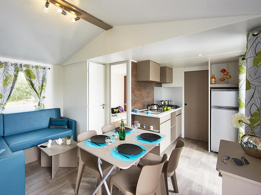 Mobilhome 5 personnes - Cottage Select Plus TV LV Clim Plancha - 2 chambres - 4/5 pers 1