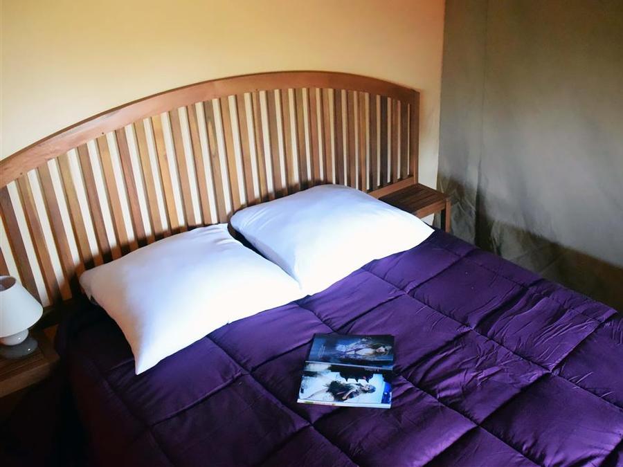Tente en toile et en bois 5 personnes - Lodge Kenya 34 (sans sanitaires) 1