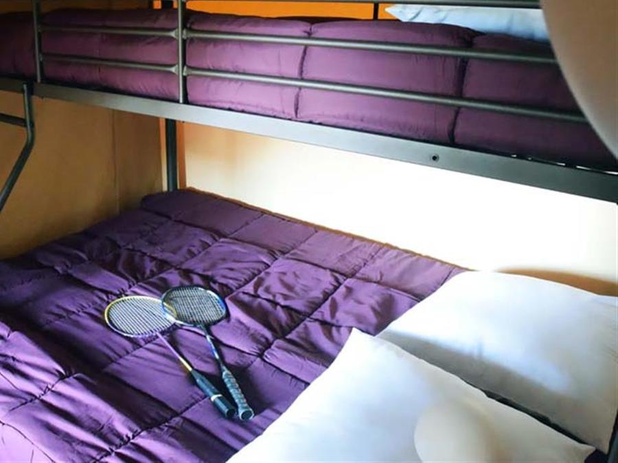 Tente en toile et en bois 5 personnes - Lodge Kenya 34 (sans sanitaires) 2