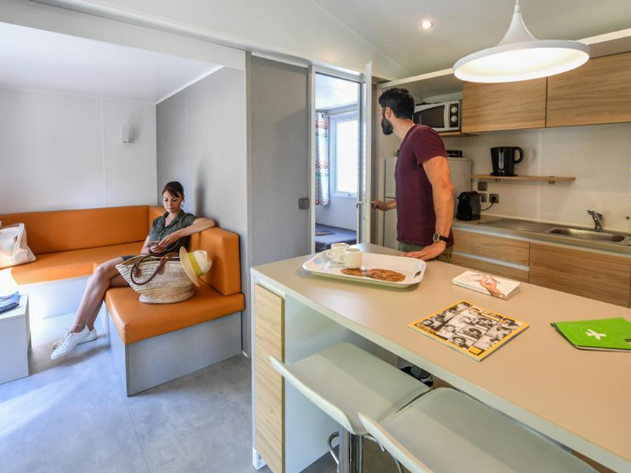 Mobilhome 4 personnes - Cottage Confort 2 chambres 4 pers 1