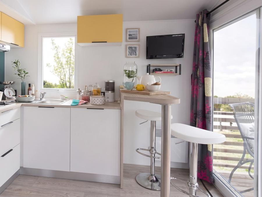 Mobilhome 5 personnes - MEDITERRANEE - TV - BBQ 2