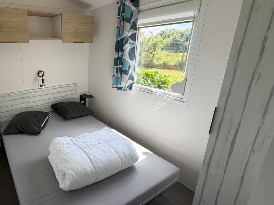 Mobilhome 8 personnes - MOBILE HOME NIRVANA QUATTRO 4 chambres 40m² avec terrasse semi couverte 5