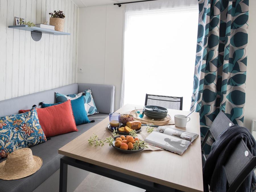 Mobilhome 4 personnes - MOBIL-HOME TAOS 35M² avec terrasse 1