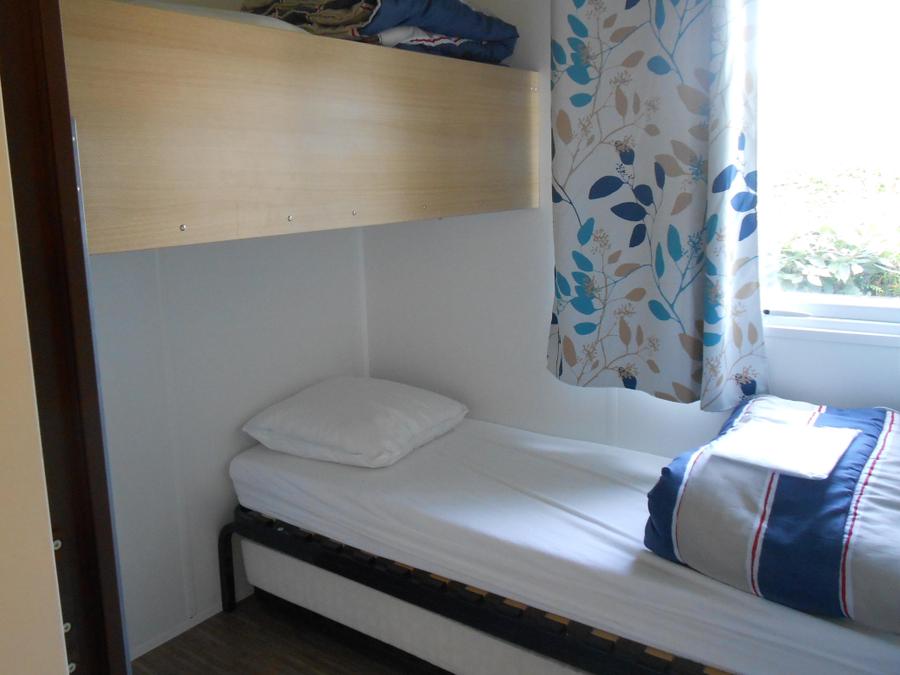 Tente en toile et en bois 5 personnes - TITHOME 25m² 2 chambres - PAS DE WC ET SALLE DE BAIN 3