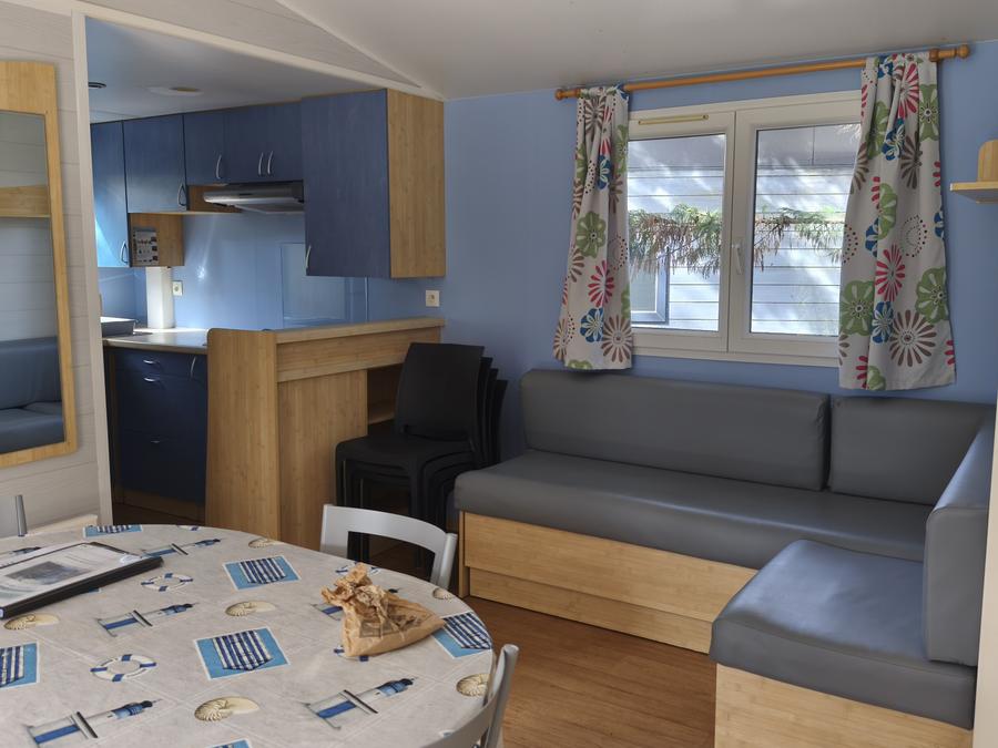 Mobilhome 4 personnes - 30m² - 2 chambres - n° 33 Terrasse couverte du SAMEDI au SAMEDI 4
