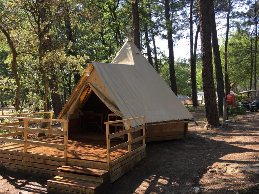 Hébergement 2 personnes - TIPI 2 chambres sans sanitaire 6