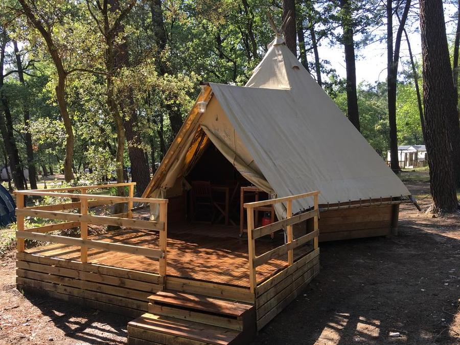 Hébergement 2 personnes - TIPI 2 chambres sans sanitaire 1