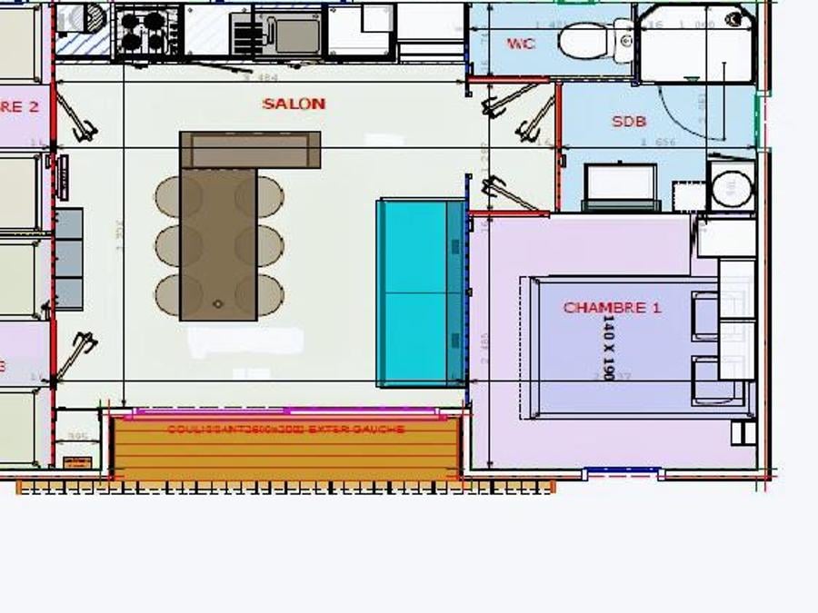 Chalet 6 personnes - 3 chambres + climatisation 7