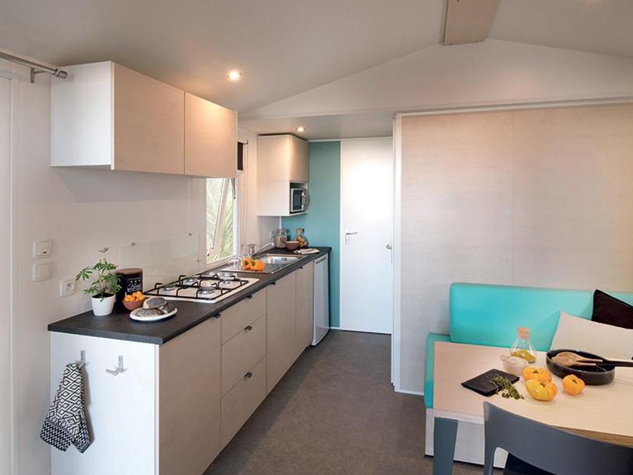 Mobilhome 4 personnes - 2 chambres + climatisation 2