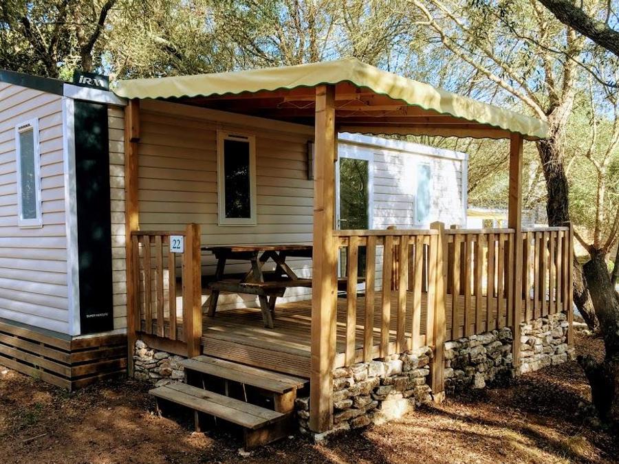 Mobilhome 4 personnes - 2 chambres + climatisation 7