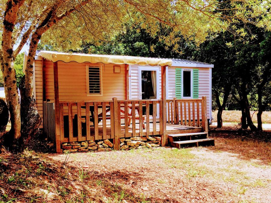 Mobilhome 6 personnes - 2 chambres et convertible salon + climatisation 6