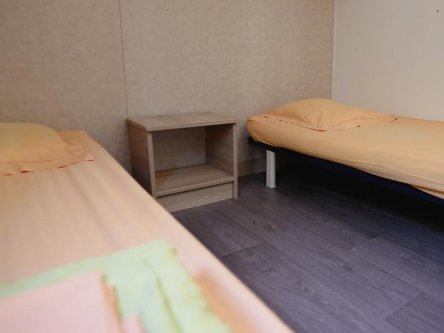Chalet 4 personnes - bois 2 chambres Climatisé - Dimanche 5