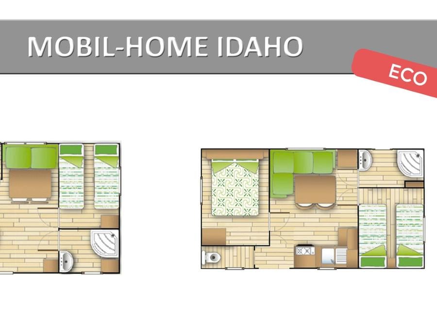 Mobilhome 4 personnes - IDAHO. ECO 10