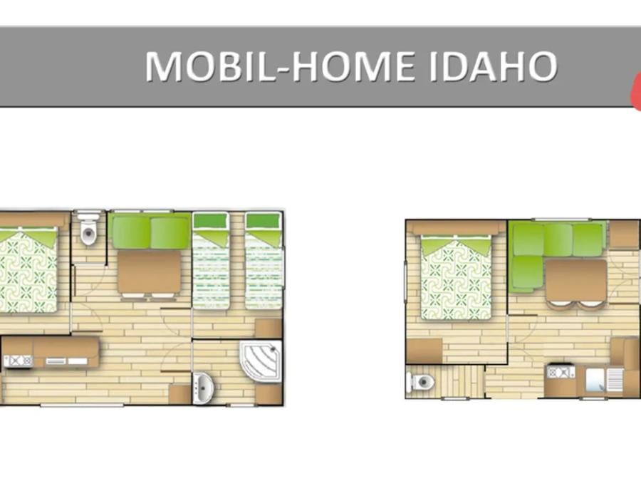 Mobilhome 4 personnes - IDAHO ECO 9