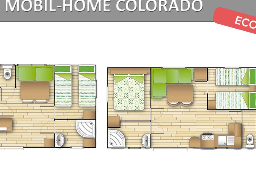 Mobilhome 6 personnes - COLORADO. ECO 9