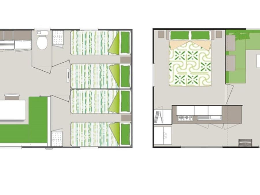 Mobilhome 8 personnes - TEXAS STANDARD 9