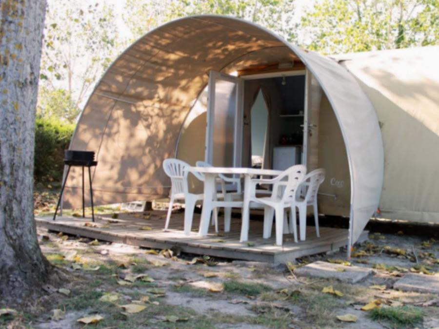 Bungalow toilé 4 personnes - Coco Sweet (sans sanitaires) 0