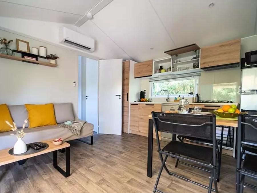 Mobilhome 4 personnes - Duo Premium 3 Pièces 4 Personnes Jacuzzi + Climatisé + TV 1