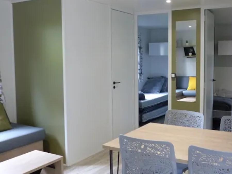 Mobilhome 6 personnes - Mobil-Home Premium 32m² 3 chambres - terrasse semi-couverte - TV - Clim 2/6 pers 5